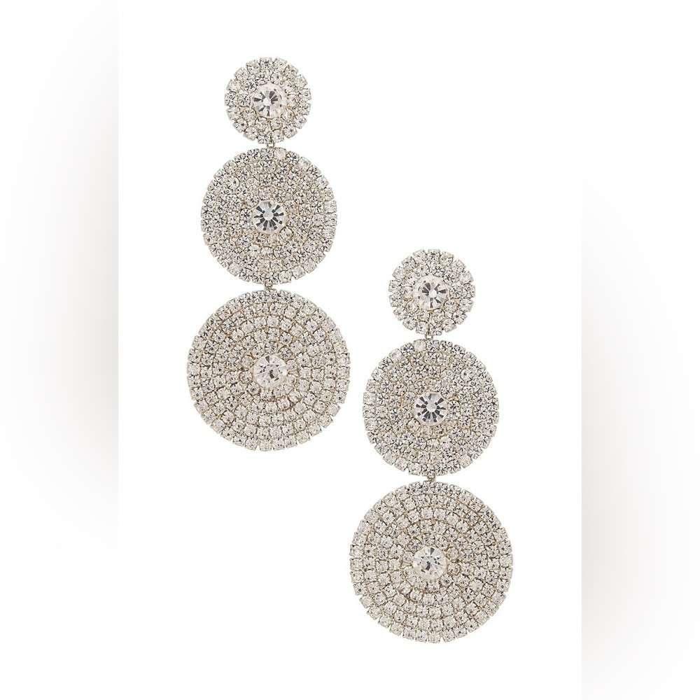 Revolve 8 Other Reasons Rounding Third Earrrings in Silver